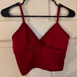 Cropped tank top